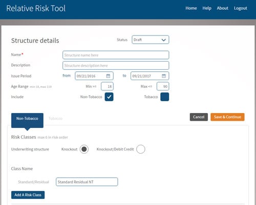 Relative Risk Tool