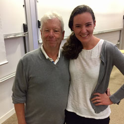 Dr. Richard Thaler and Amanda Hug