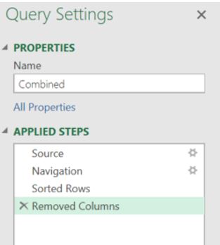 Query Settings